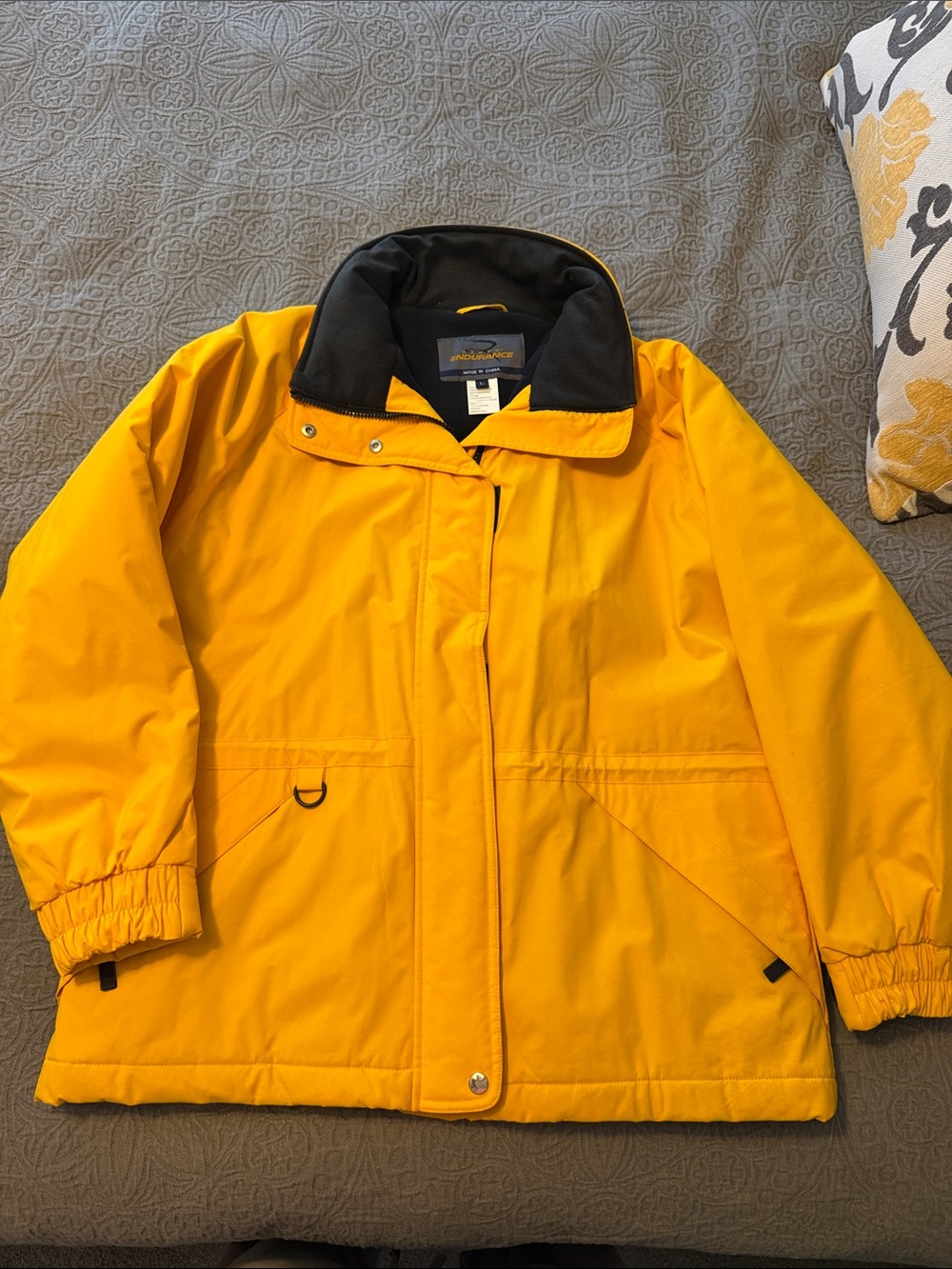 Yellow Raincoat Jacket - Unbranded